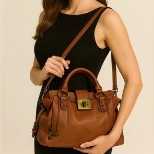 Black Rivet brown hobo Shoulder Bag